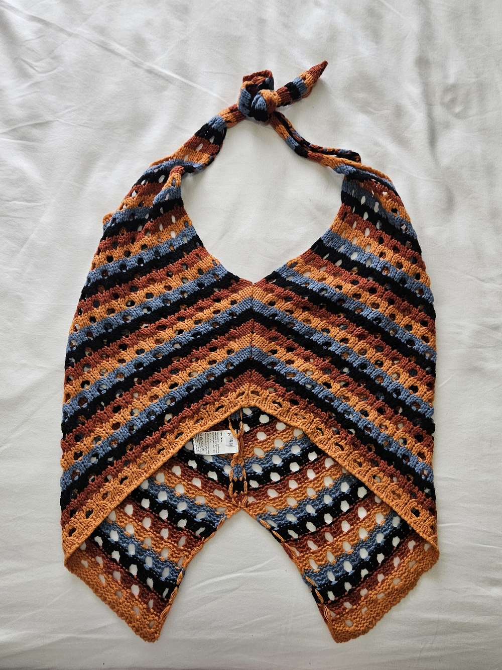 Women's Plus Size 3XL Crochet Halter Top